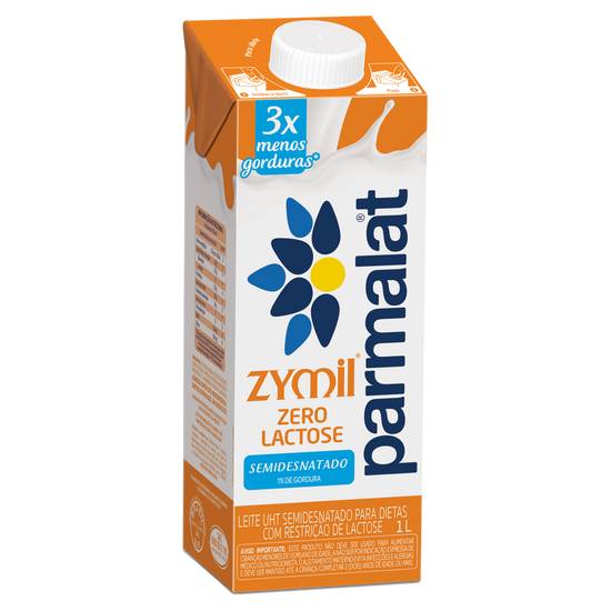 Parmalat · Leite semidesnatado zero lactose uht zymil (1 L)