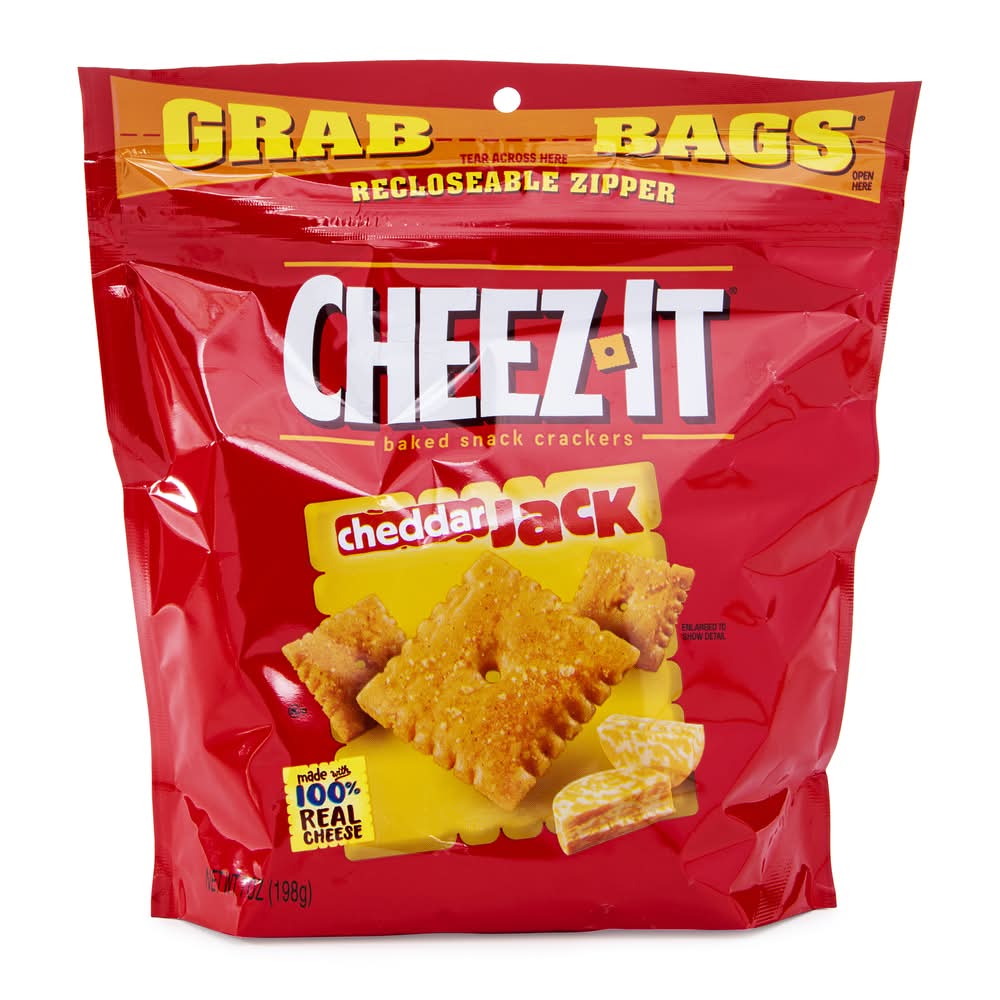 Cheez-It® Cheddar Jack w/ Reclosable Zipper 7oz