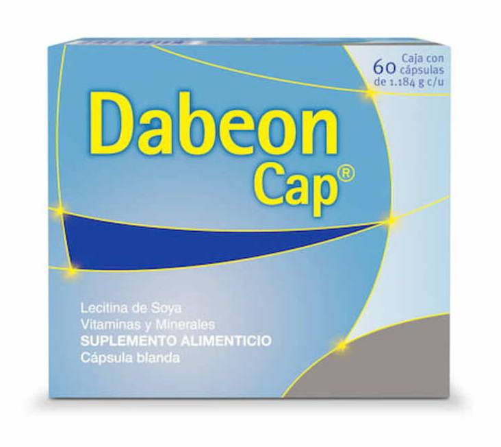 Dabeon Cap · Lecitina de soya cápsulas 1.184 g (60 un) (60 un)