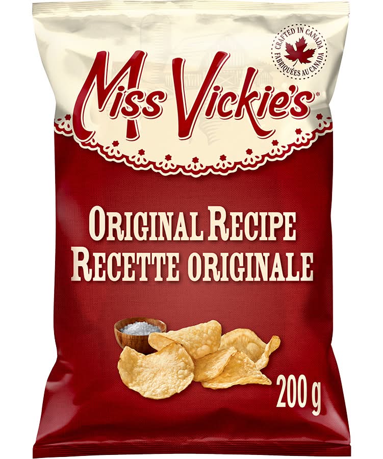 Miss Vickie's Kettle Cooked Potato Chips, Original (200 g)