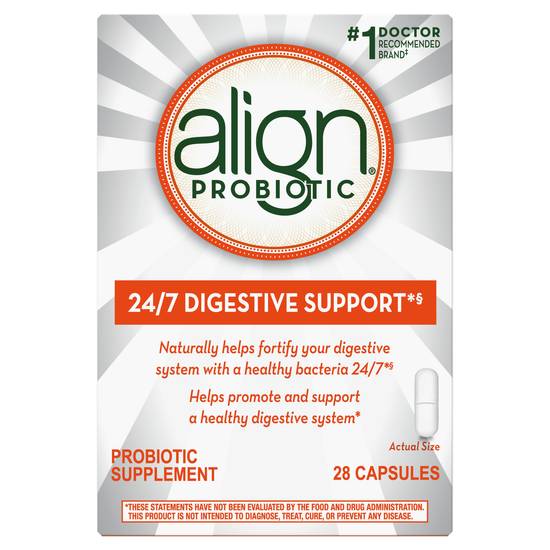 Align Daily Digestive Health probiotic Supplement Capsules (28 ct)