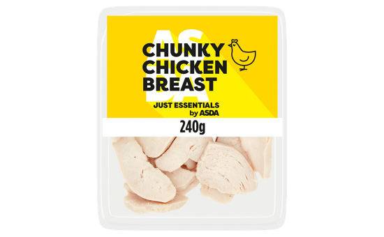 Asda Just Essentials Chunky Chicken Breast 240g