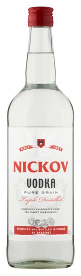 Nickov Pure Grain Triple Distilled Vodka (1L)
