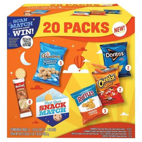 Frito-Lay Snacks Variety With Munchies (assorted)