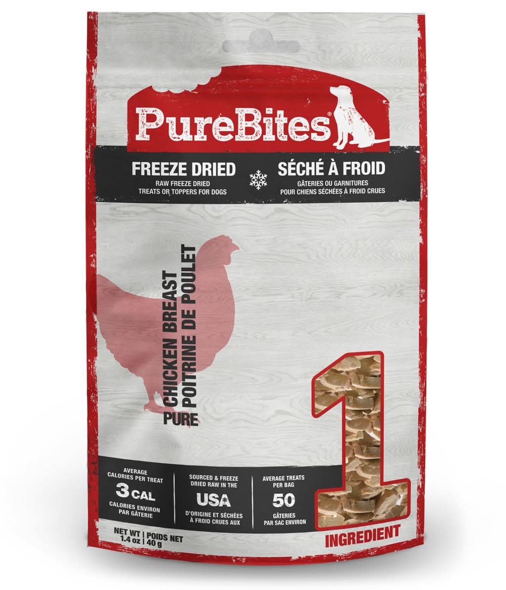 PureBites Chicken Breast Dog Treats, 1.41 oz
