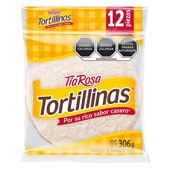 Tía rosa tortillinas de harina (12 un)