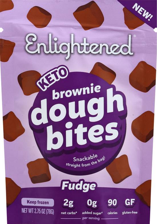 Enlightened Keto Fudge Brownie Dough Bites