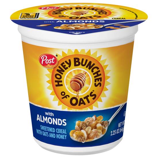 Honey Bunches Of Oats Post Sweetened Cereal With Oats and Honey