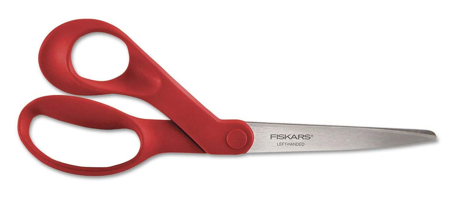 Fiskars 4 In. L Stainless Steel Bent Scissors 1 Pc