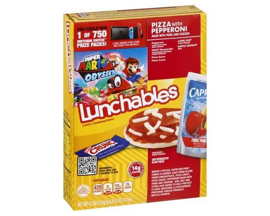 Lunchables · Pizza with Pepperoni (1 kit)