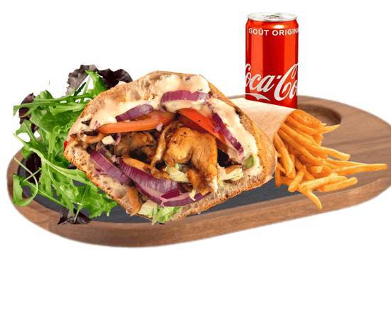 Menu Kebab (double viande)💥