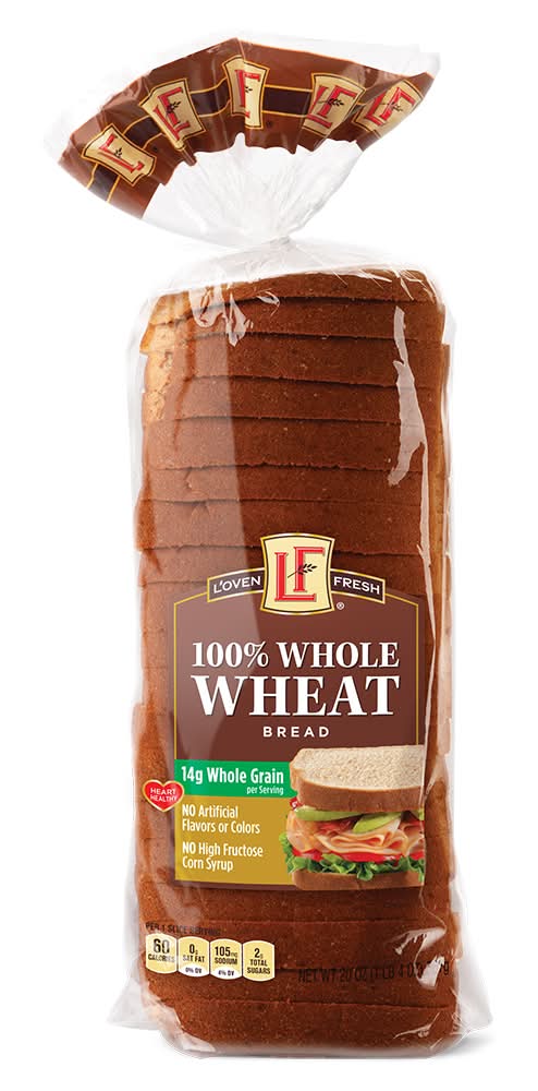 L'oven Fresh 100% Whole Wheat Bread