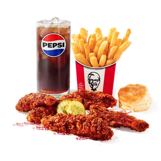 Nashville Hot 5 pc. Tenders Combo