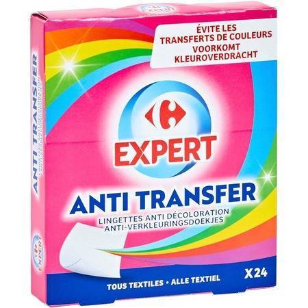 Carrefour Expert - Anti transfer lingettes anti décoloration (24)