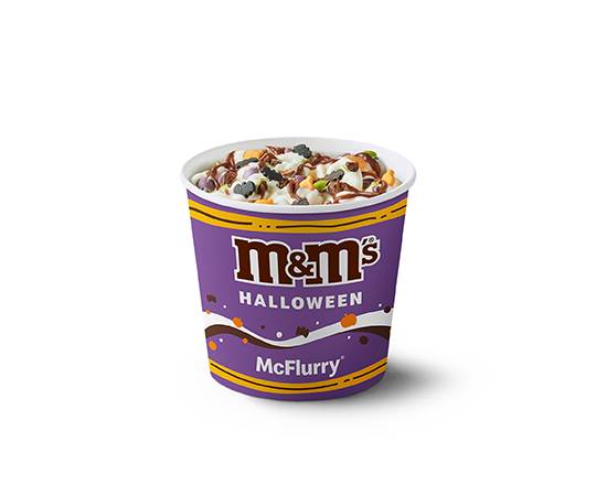 M&M's® Halloween McFlurry®