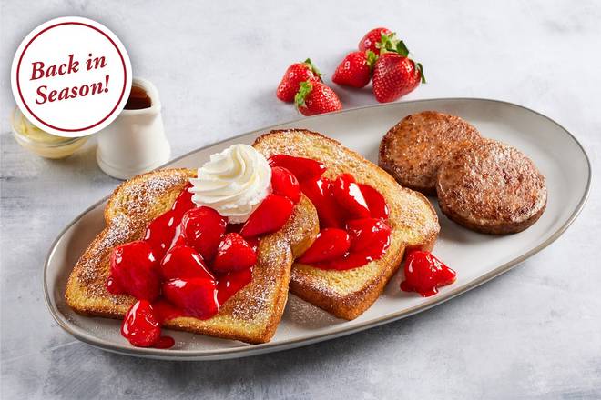 Fresh Strawberry French Toast Combo