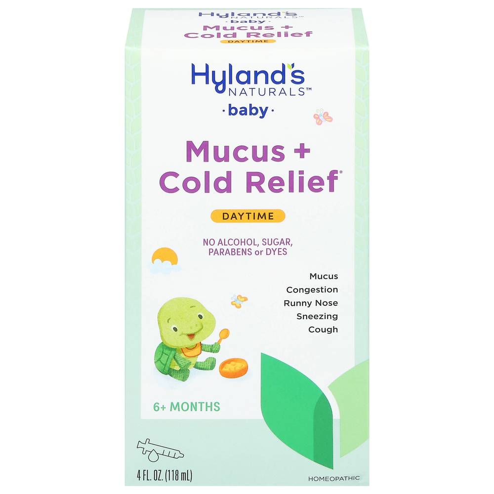 Hyland's Baby Homeopathic Mucus + Cold Relief (4 fl oz)