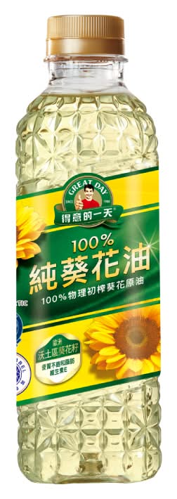 得意的一天100％葵花油1L <1L公升 x 1 x 1Bottle瓶>