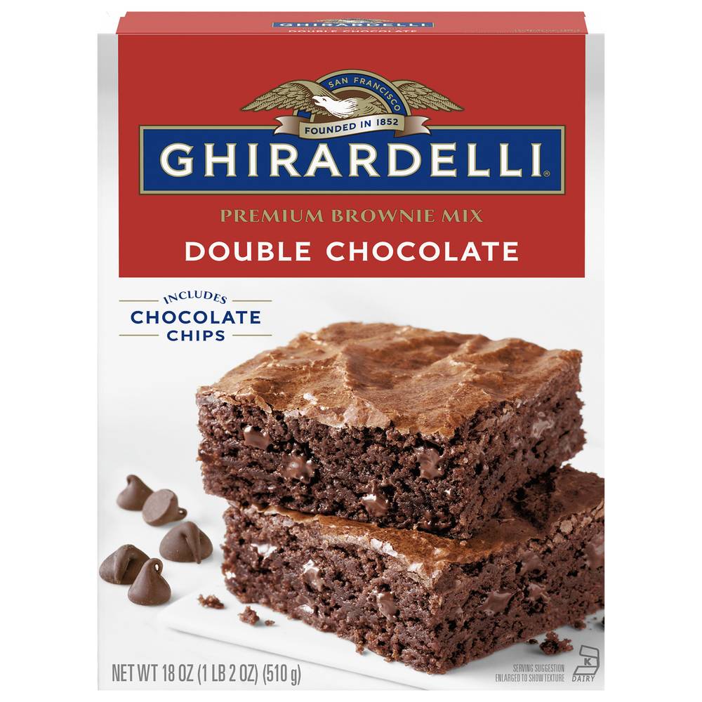 Ghirardelli Double Chocolate Premium Brownie Mix (1.12 lbs)