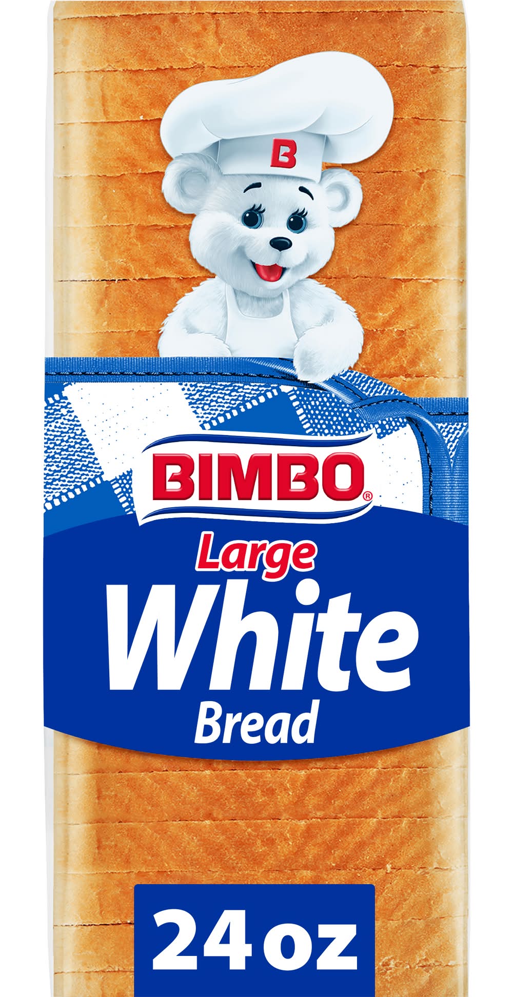 Bimbo Large White Bread (24 oz)