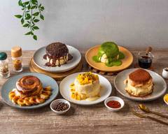 六貓咖啡 飲品 甜點 舒芙蕾鬆餅