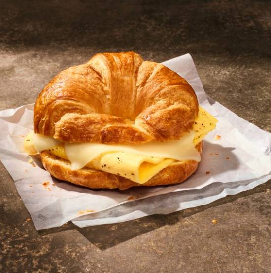 NEW Croissant Egg & Cheese Sandwich