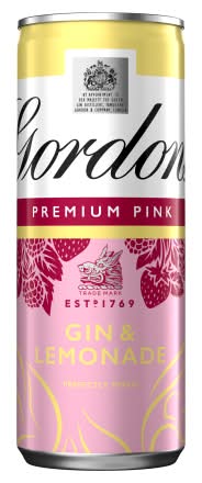Gordon's Premium Pink Gin & Lemonade (0.25L)