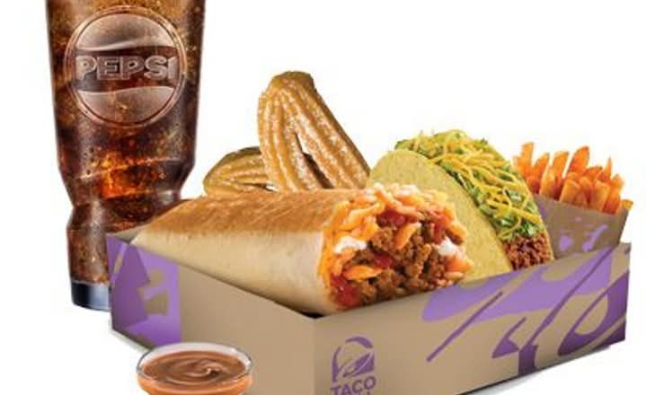 Volcano burrito Deluxe Box