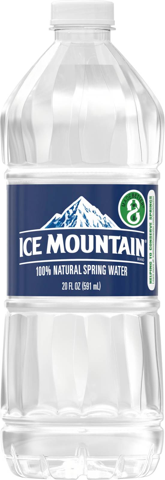 Ice Mountain Natural Spring Water (591ml bottle)