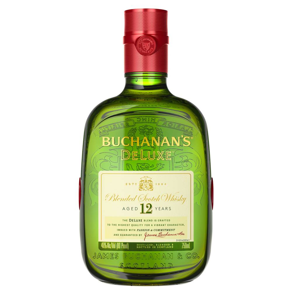 Buchanan's Deluxe Blended Scotch Whiskey (750 ml)