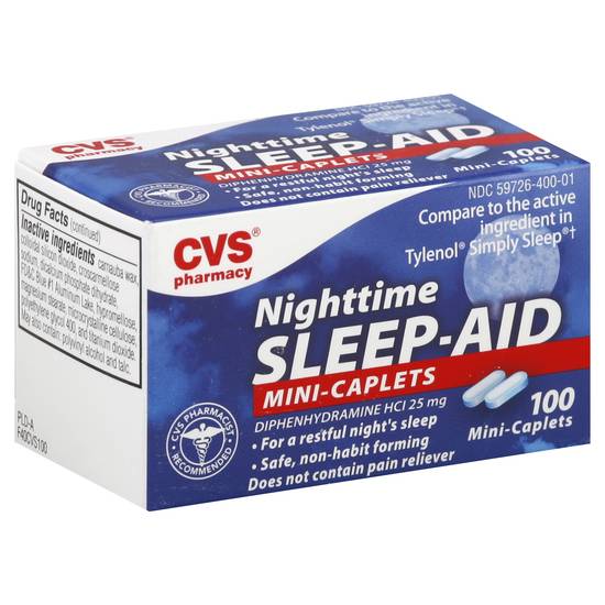 Cvs Nighttime Sleep-Aid Mini-Caplets