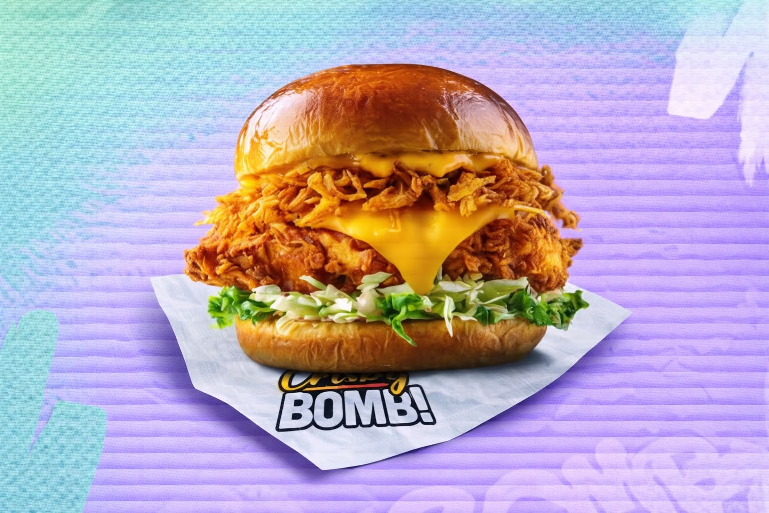 SPICY TENDERS BURGER