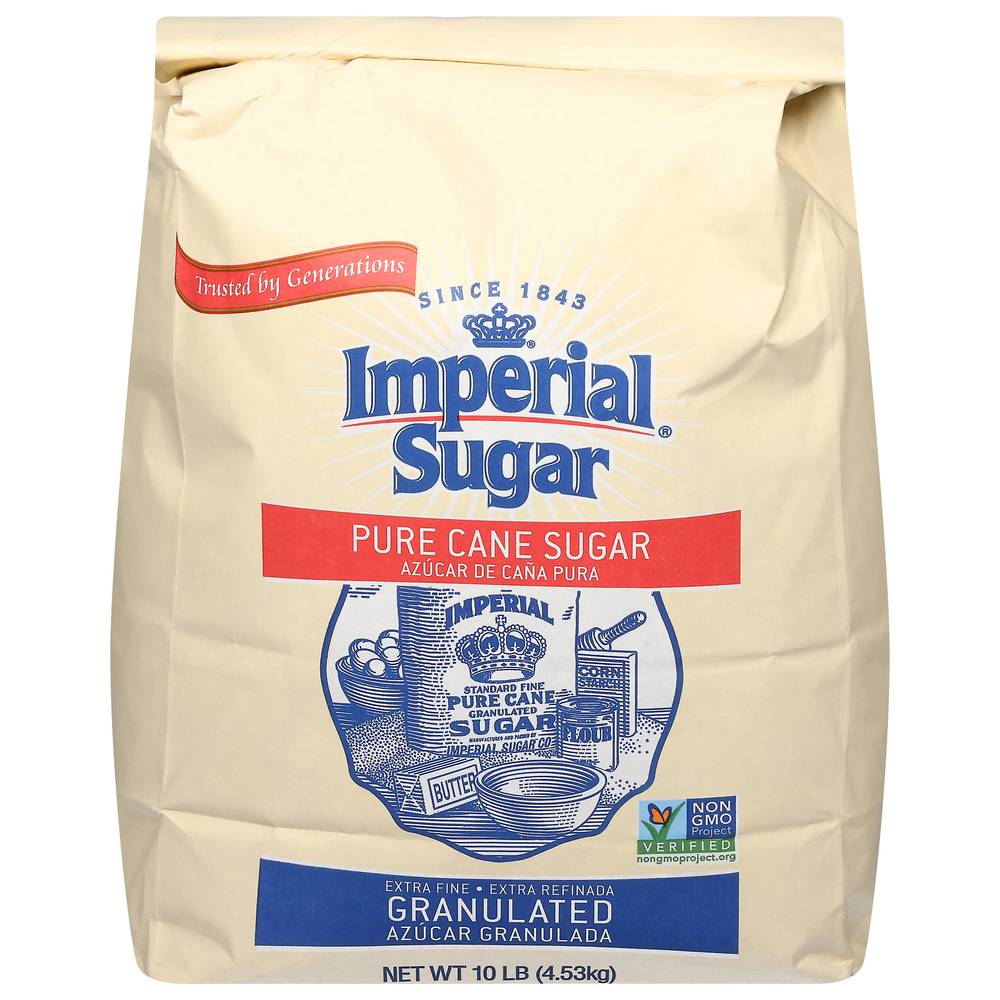 Imperial Sugar Granulated Pure Cane Sugar (10 lbs)