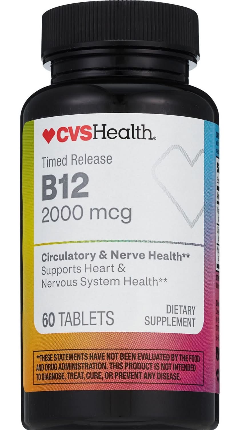 CVS Health Vitamin B12 (60 ct)