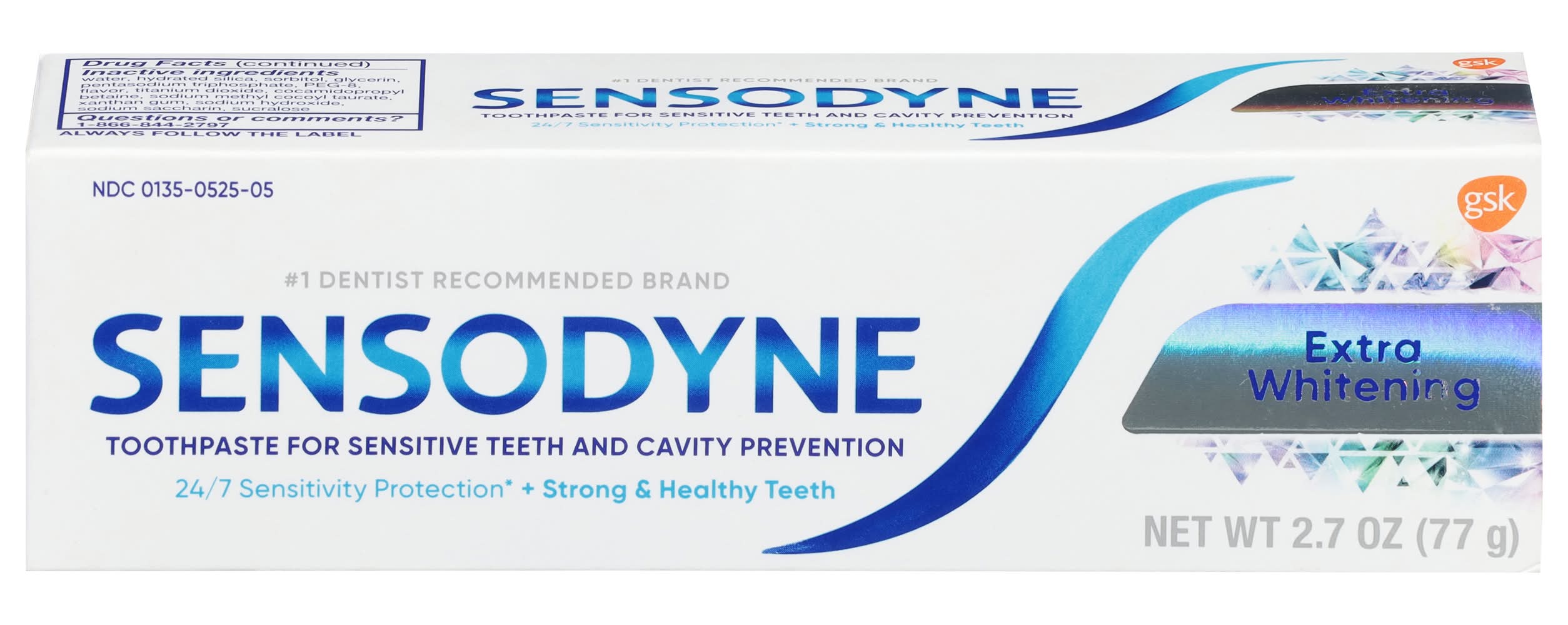 Sensodyne Extra Whitening Toothpaste (2.7 oz)