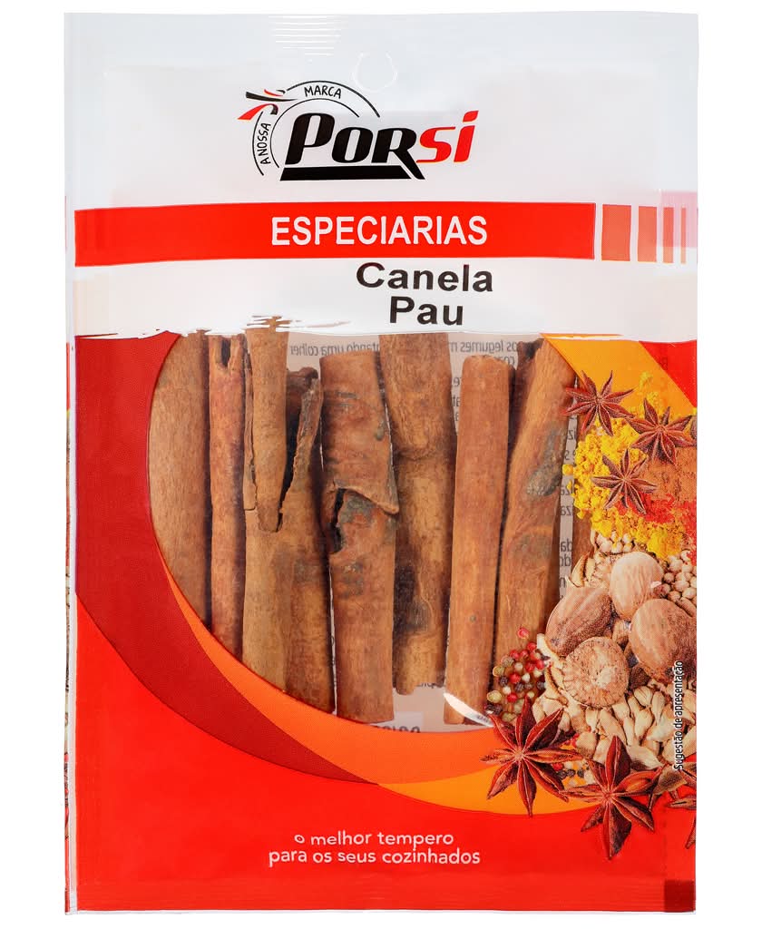 PorSi - Canela em pau, saqueta de 30g