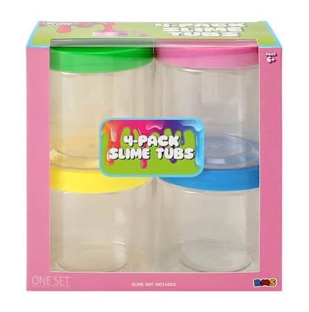 Mad About Slime Slime Tubs 4-Pack