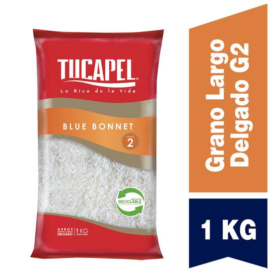 Tucapel arroz grado 2 blue bonnet (1 kg)