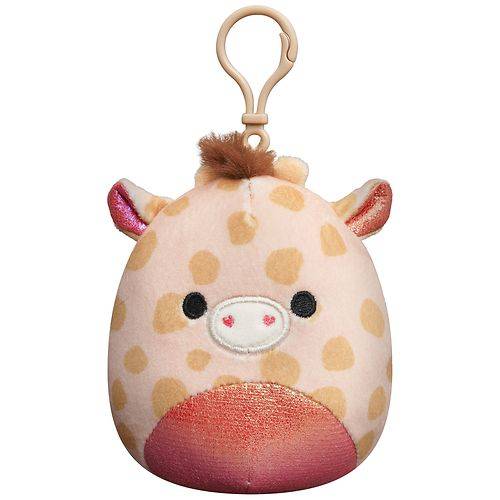 Order Squishmallows Valentine's Giraffe With Pink Foil Belly, Clip Plush - 1.0 EA food online from Walgreens store, Maywood on bringmethat.com