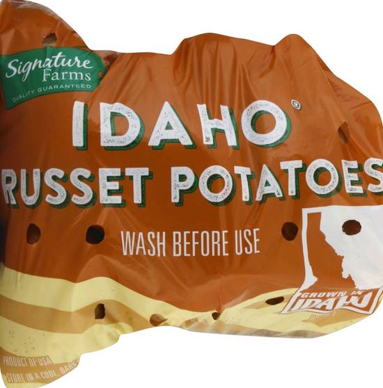 Order Signature Farms · Idaho Russet Potatoes (5 lbs) food online from Safeway store, Eureka on bringmethat.com