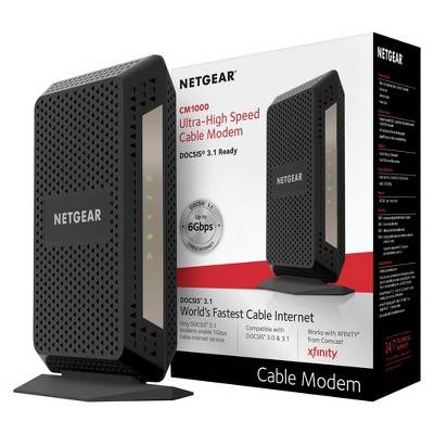 Netgear Docsis 3.1 Gigabit Cm1000 Ultra-High Speed Cable Modem