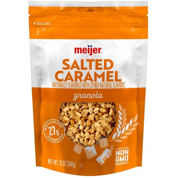 Meijer Granola, Salted Caramel (12 oz)