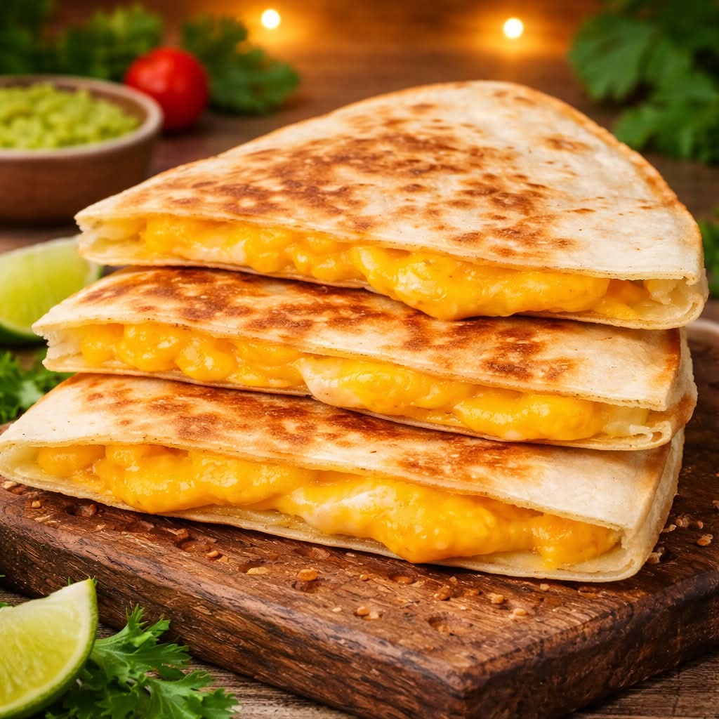 Quesadillas 4 Cheese