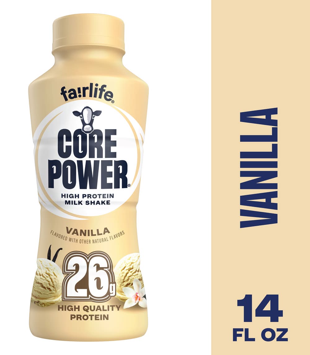 Core Power High Protein Milk Shake, Vanilla (14 fl oz)