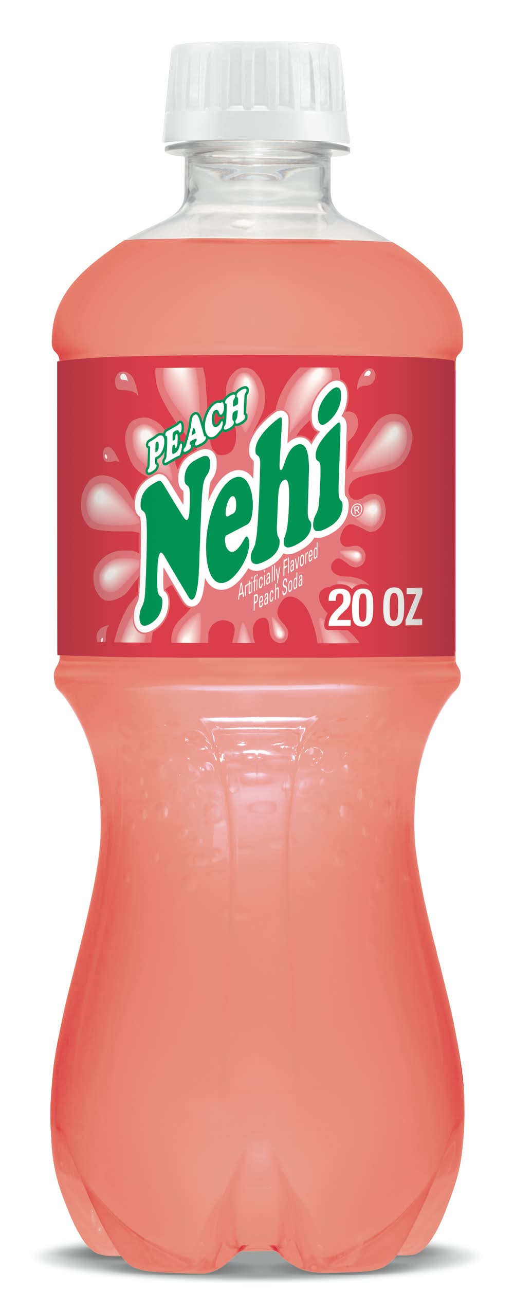 Nehi Fruit Flavored Soda, Peach (20 fl oz)