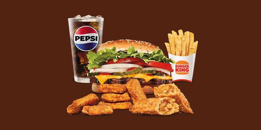 Combo Whopper + Pay o 6 Nuggets Gratis