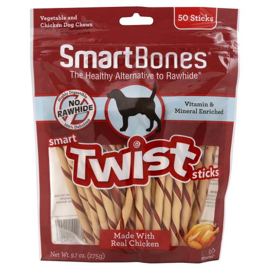 Smartbones Vegetable and Chicken Dog Chews