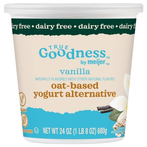 True Goodness Oat Milk Yogurt, Vanilla (1.5 lbs)