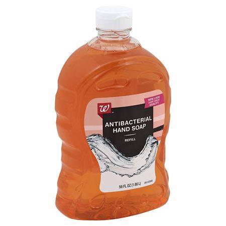 Walgreens Beauty Liquid Antibacterial Hand Soap, Refill Amber (3.87 lbs)