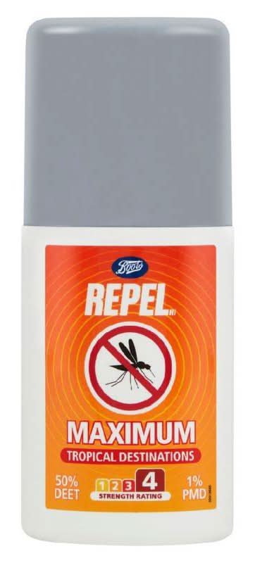 Boots Repel Maximum Deet & Pmd Pump Spray (100ml)